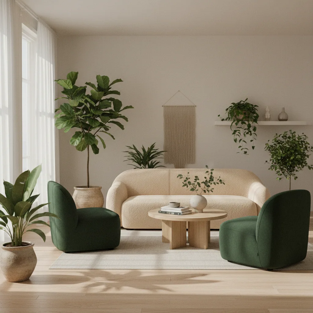 Verse citrusvruchten, rozenbottel en groene bladeren op een licht houten keukenblad